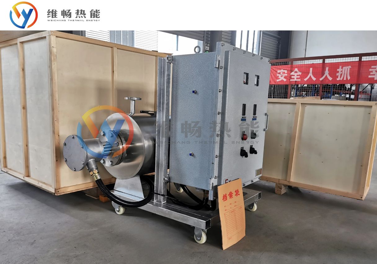 5kw500℃甲烷防爆一体加热器