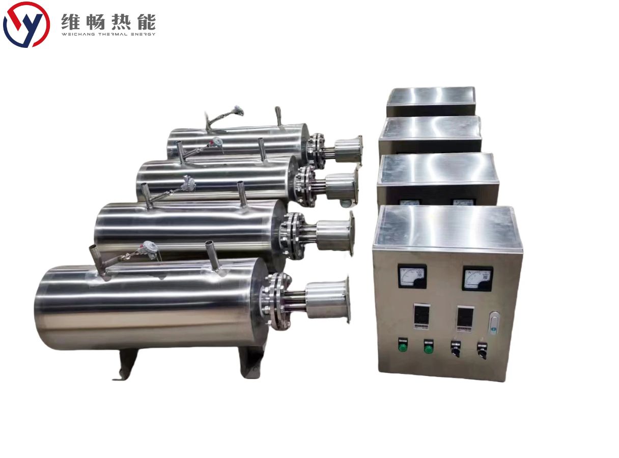 1.5kw不锈钢分体式管道加热器