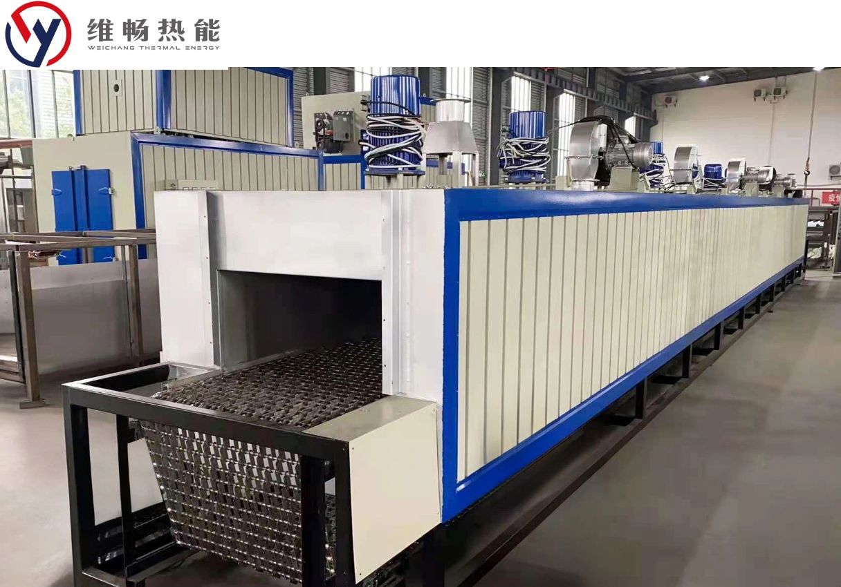 15米分子筛吸附浓缩转轮专用隧道炉